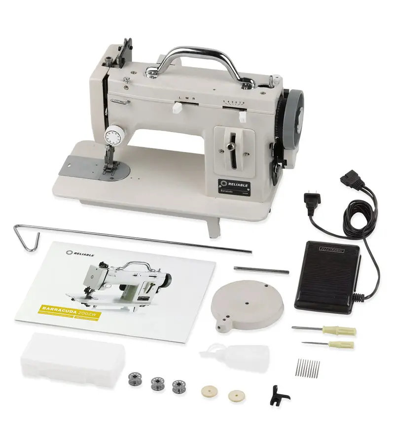 Reliable Barracuda 200ZW Walking Foot Sewing Machine for Heavy-Duty Fabric