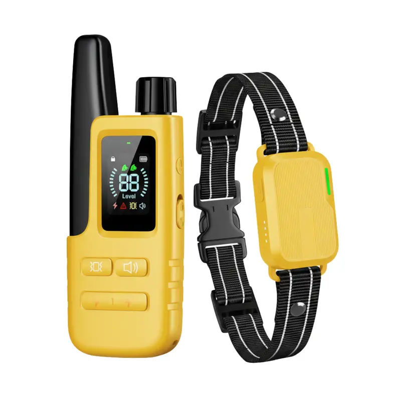 Remote-Controlled Dog Training Collar – Customizable Fit & Progressive Correction Levels