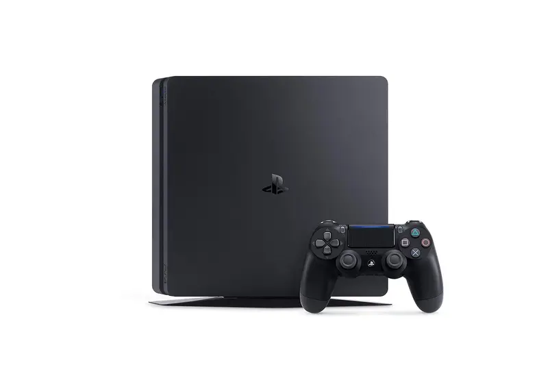 Renewed PlayStation 4 Slim – 1TB Storage, Compact Gaming Console