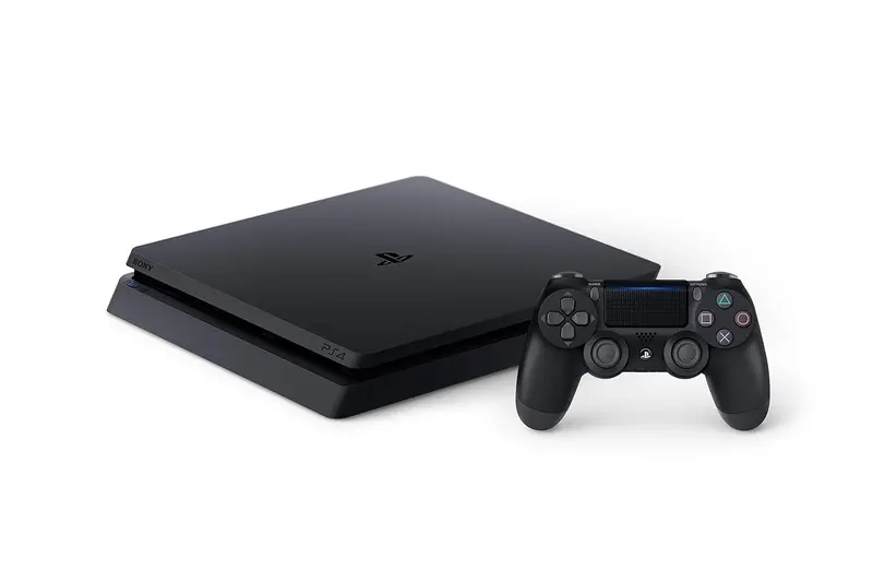 Renewed PlayStation 4 Slim – 1TB Storage, Compact Gaming Console