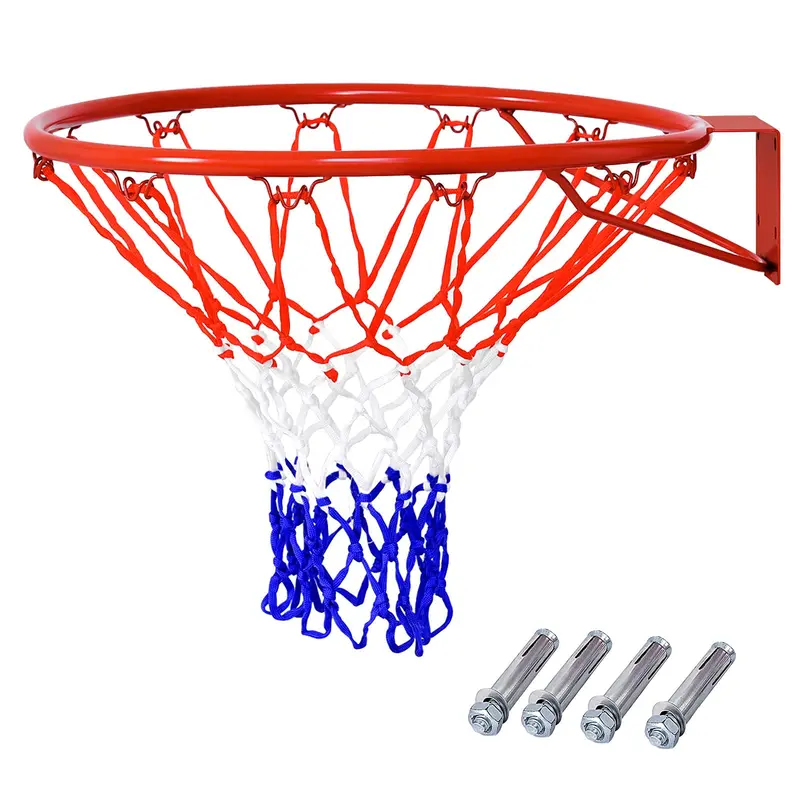 Replacement Basketball Rim Net – Universal 18-Inch Nylon Net for Portable Hoops