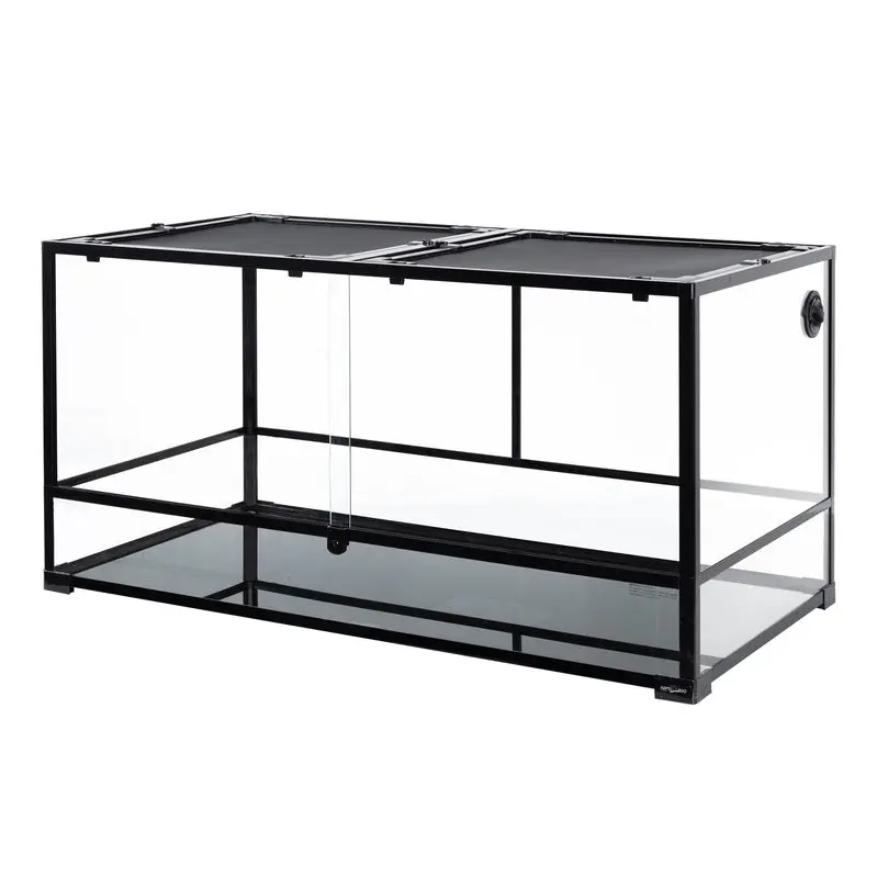 REPTIZOO 120-Gallon Premium Reptile Enclosure – Spacious & Ventilated Design