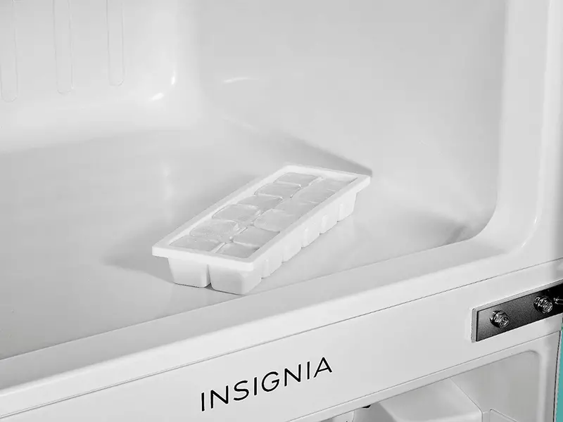 Retro-Style Mini Fridge – 3.1 Cu Ft with Top Freezer Compartment, Cool Mint Finish