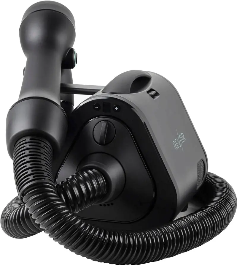 REVAIR Reverse-Air Dryer with Included Styling Clips – Matte Black Finish