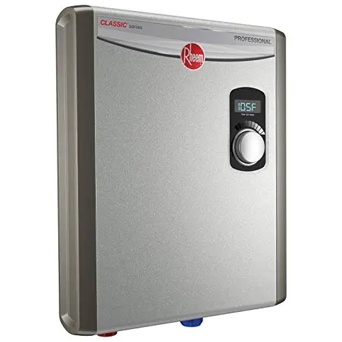 Rheem 18kW Tankless Electric Water Heater – Compact, Energy-Efficient On-Demand Heating (240V)