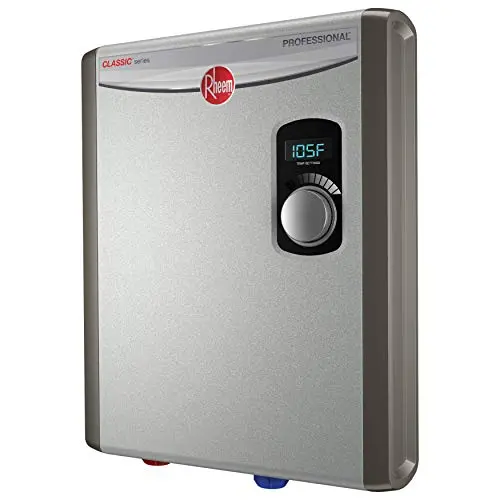 Rheem 18kW Tankless Electric Water Heater – Compact, Energy-Efficient On-Demand Heating (240V)