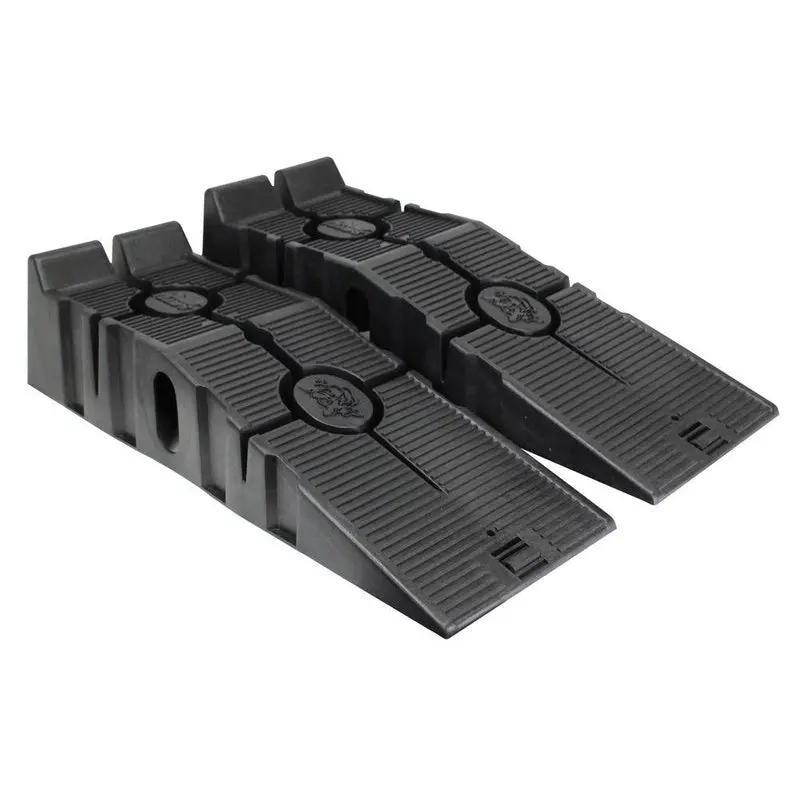 RhinoGear RhinoRamps Vehicle Lift Ramps – 12,000-Pound GVW Capacity (Pair)