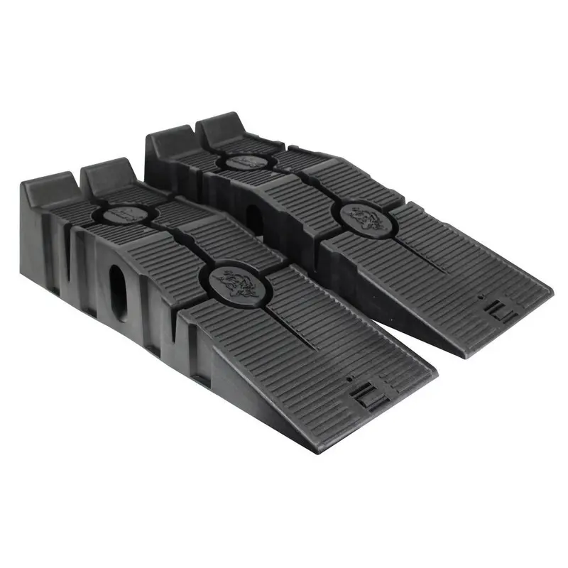 RhinoGear RhinoRamps Vehicle Ramps – Pair, 12,000-Pound GVW Capacity, Low-Profile Design