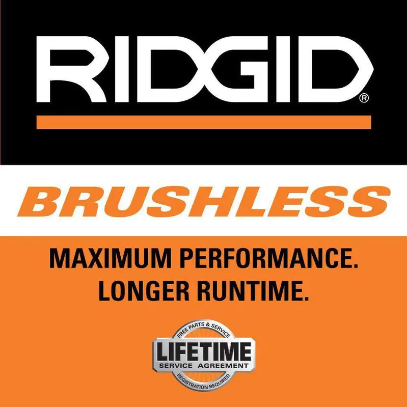 RIDGID Cordless Brad and Finish Nailer Combo Kit – 18V Brushless System