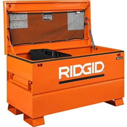 Ridgid Universal Job-Site Storage Chest – Refurbished 48" x 24" Heavy-Duty Tool Box