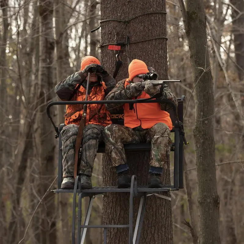 RIVERS EDGE Lockdown LD202E 21-Foot 2-Person Ladder Treestand