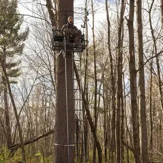 RIVERS EDGE Lockdown LD202E 21-Foot 2-Person Ladder Treestand