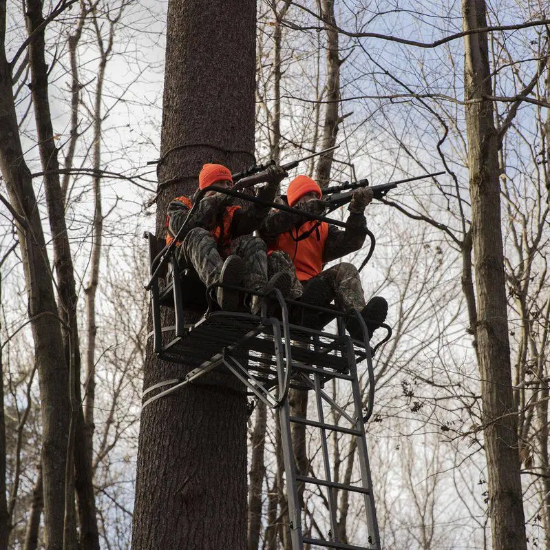 RIVERS EDGE Lockdown LD202E 21-Foot 2-Person Ladder Treestand