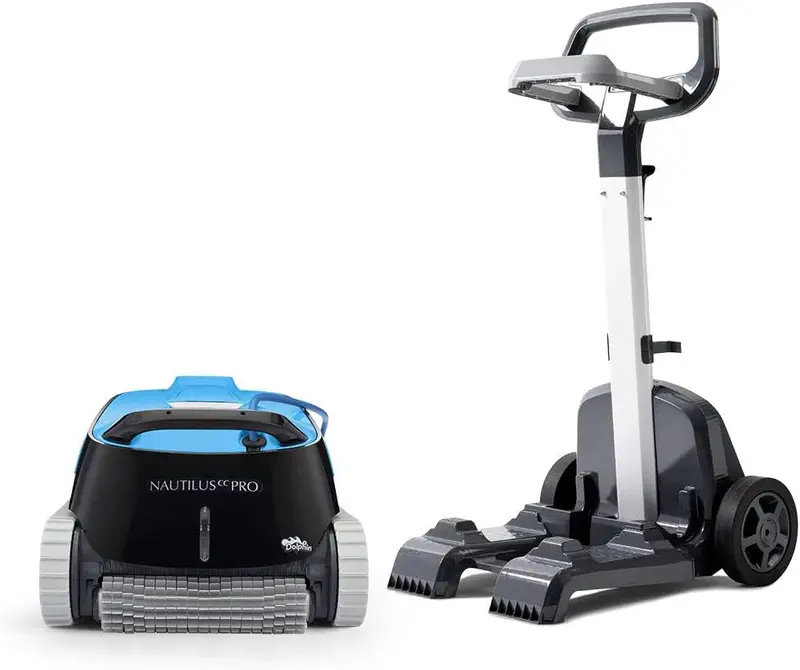 Robotic Pool Cleaner – Wall-Climbing Vacuum for Inground & Above-Ground Pools up to 33 Feet