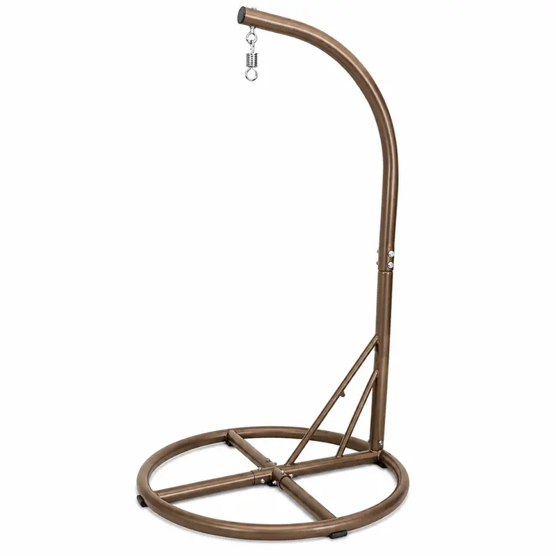 Robust Steel Hammock Chair Stand Supporting Up to 400 Pounds with Stable A-Frame Geometry
