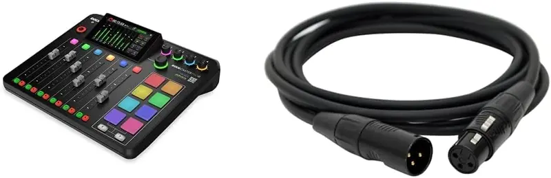 RODE RODECaster Pro II — All-in-One Podcasting, Streaming & Music Production Console (Black)