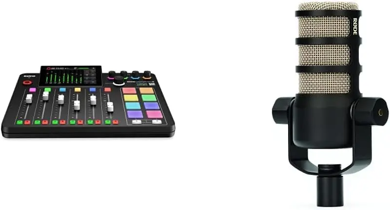 RODE RODECaster Pro II — All-in-One Podcasting, Streaming & Music Production Console (Black)