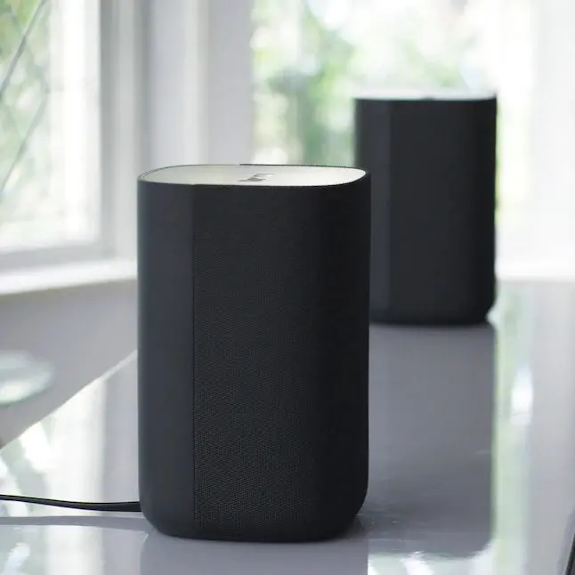 Roku Wireless Smart Speaker Set – Dual 6.1-Inch Indoor Portable Speakers, 80W Total Output