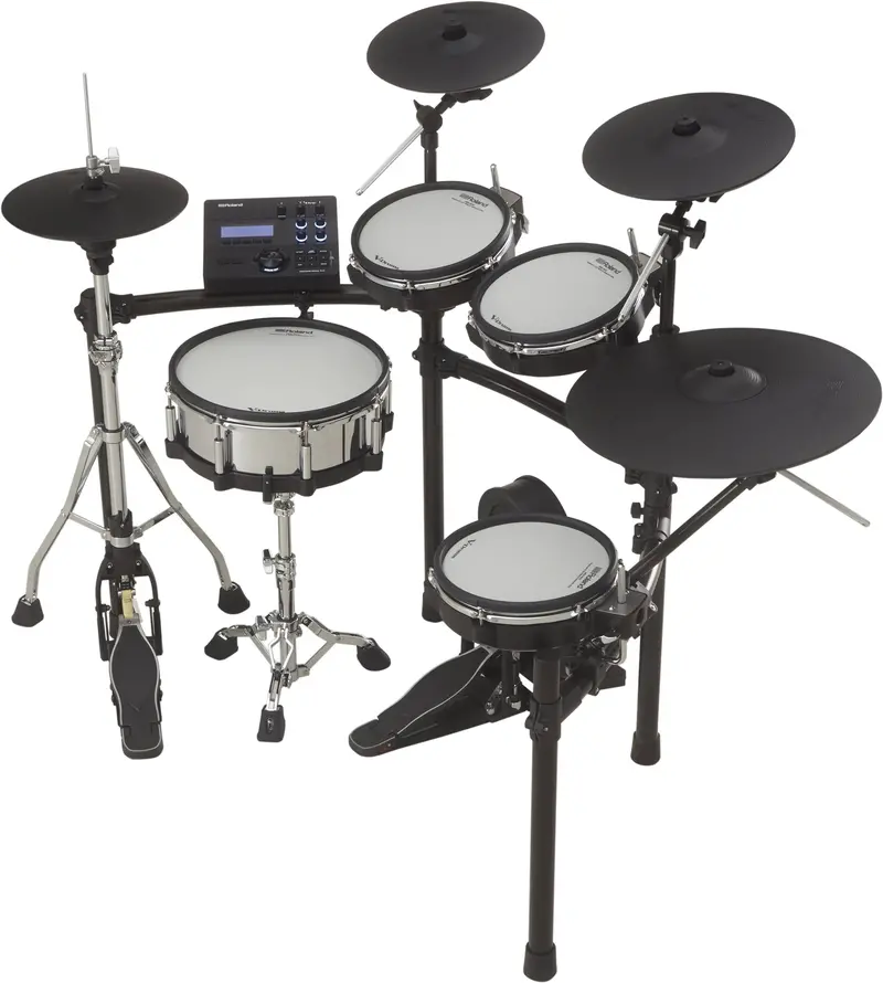 Roland TD-27KV V-Drums Electronic Drum Kit – Digital Snare & Ride Cymbals, Pro-Grade Sound Engine