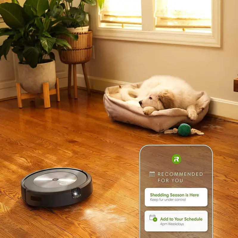 Roomba j7+ Renewed Self-Emptying Robot Vacuum – AI-Powered Cleaning