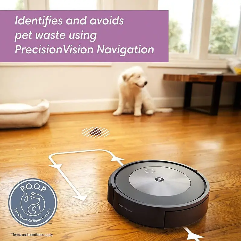 Roomba j7+ Renewed Self-Emptying Robot Vacuum – AI-Powered Cleaning