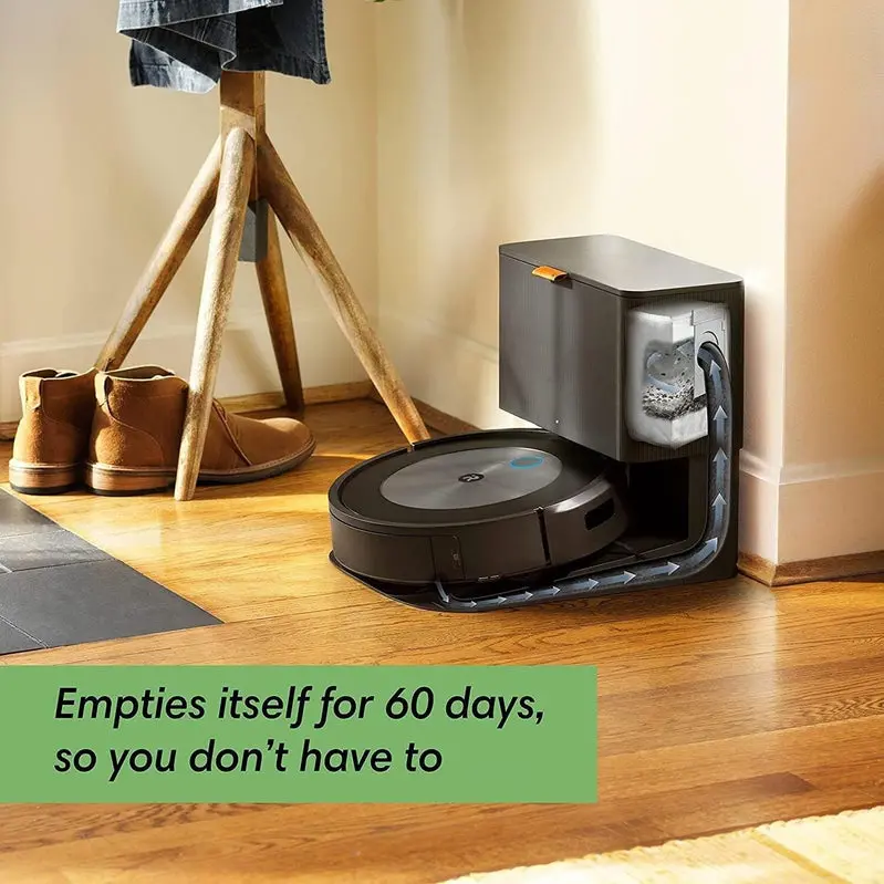 Roomba j7+ Renewed Self-Emptying Robot Vacuum – AI-Powered Cleaning