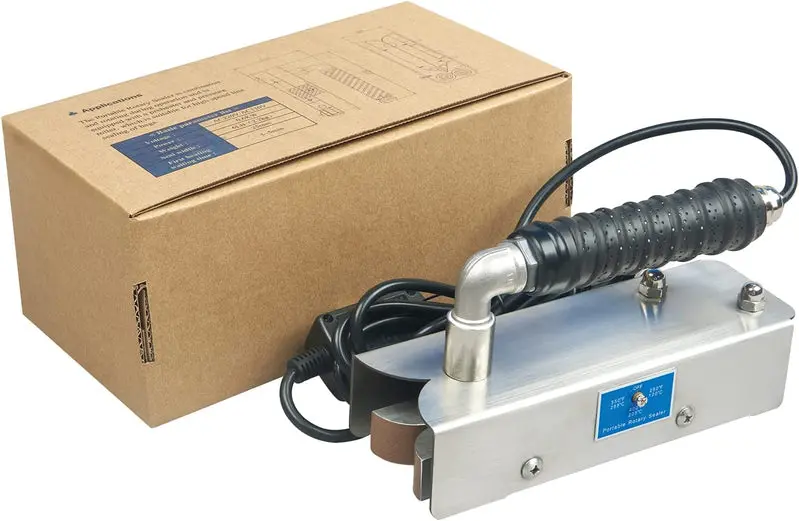 ROS-25 Stainless Steel Handheld Rotary Heat Sealer – Portable Continuous Bag Sealing Tool