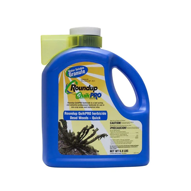 Roundup QuickPro Dry Herbicide – Dual-Action Glyphosate + Diquat Formula (2 x 2.5-Gallon Jugs)