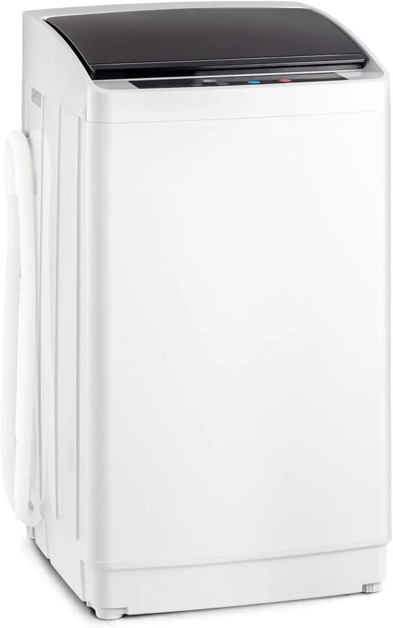 ROVSUN 17.8 lb Portable Full-Automatic Washer – Stainless Steel Drum Laundry Machine 2