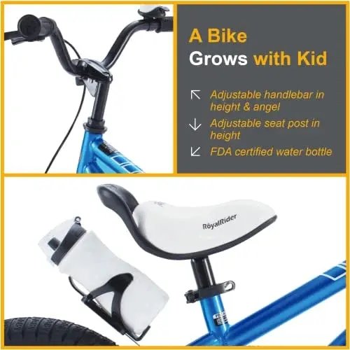 Royalbaby Freestyle BMX Bike for Kids – Boys & Girls Cruiser Bicycle 2