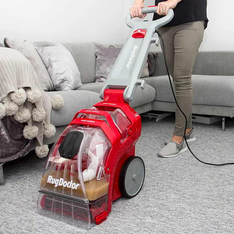 Rug Doctor Deep Clean Carpet Cleaner – Heavy-Duty Upright Machine with 2L Detergent Kit