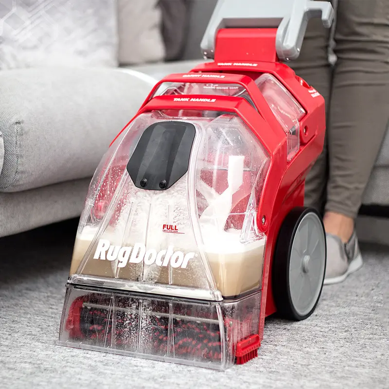 Rug Doctor Deep Clean Carpet Cleaner – Includes Two 1-Liter Detergent Bottles