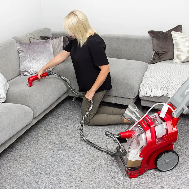 Rug Doctor Deep Clean Carpet Cleaner Machine with Two 1-Liter Detergent Bottles