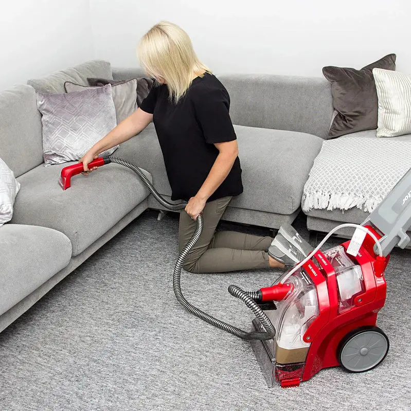 Rug Doctor Pro-Grade Carpet Cleaning System – Includes Dual 1L Detergent Refills