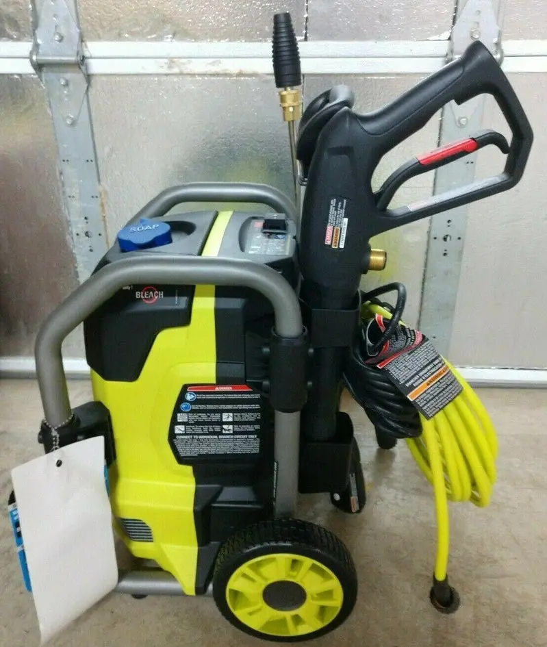 RYOBI 2000 PSI Electric Cold Water Pressure Washer – Compact 1.2 GPM Home Cleaning Solution