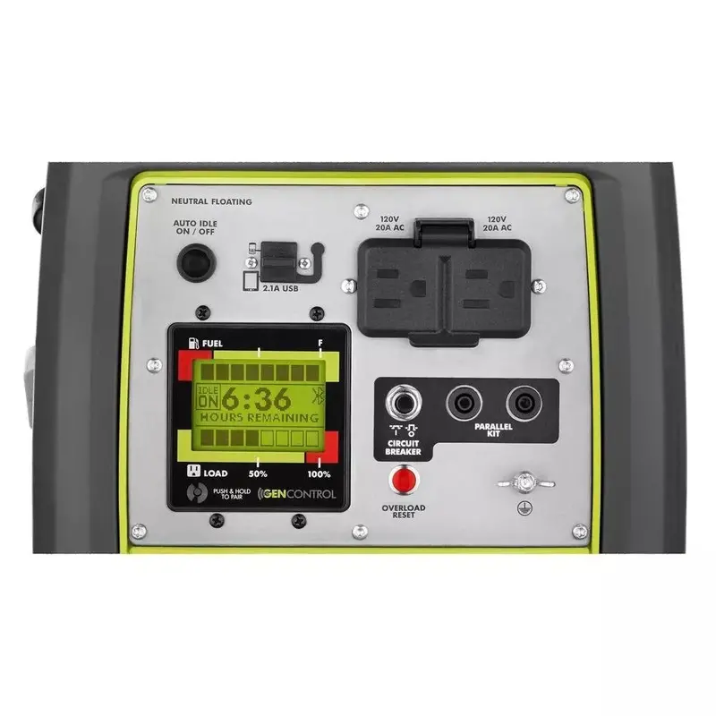 Ryobi 2300W Bluetooth-Enabled Inverter Generator – Ultra-Quiet, Portable, CARB-Compliant Gas Power Source