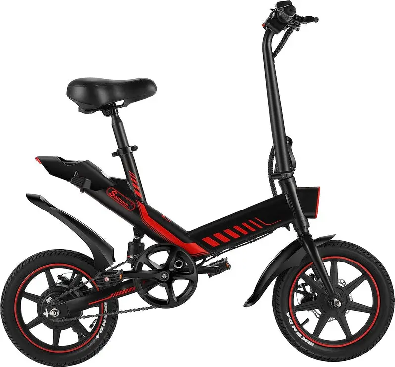 Sailnovo 14-Inch Folding Electric Bike for Teens and Adults