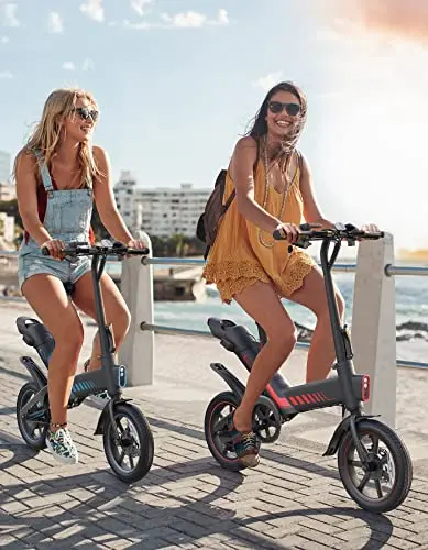 Sailnovo 14-Inch Folding Electric Bike for Teens and Adults