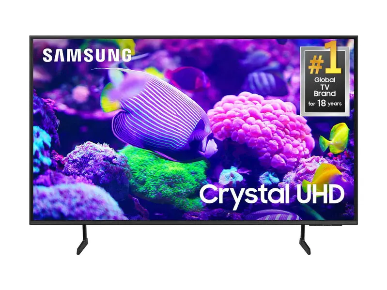Samsung 85" Crystal UHD 4K Smart TV (Model DU7200B) – 2024 Edition with PurColor, HDR, and Tizen OS