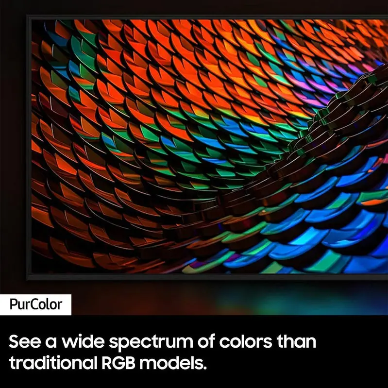Samsung 85" DU7200B Crystal UHD 4K Smart TV – HDR Support, PurColor Technology, 2024 Tizen Platform