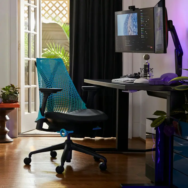 Sayl Advanced Gaming Chair – High-Density Foam Seat, Steel Frame, and Tool-Free Assembly