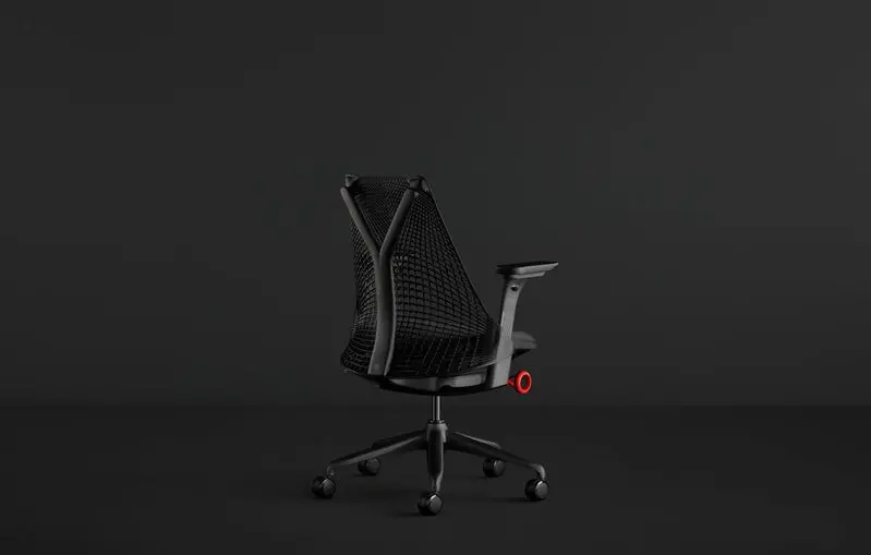Sayl Gaming Chair – Ergonomic Mesh Back Design with Adjustable Lumbar Support