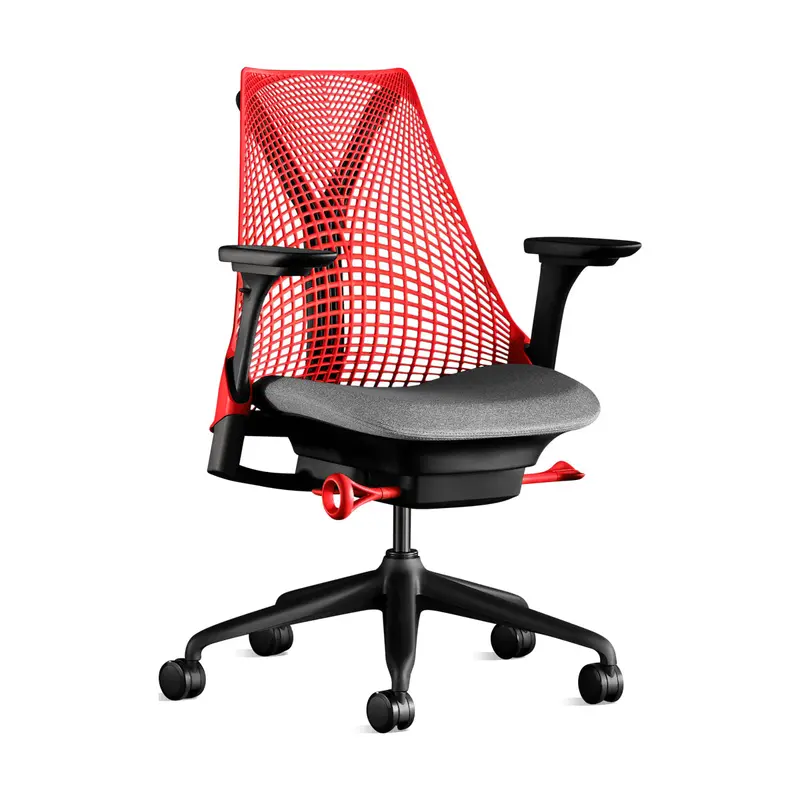 Sayl Performance Gaming Chair – Contoured Seat, 4D Armrests, and Reclining Function