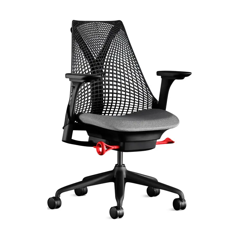Sayl Pro Gaming Chair – Breathable Mesh Back, Adjustable Height & Tilt, Racing-Style Base