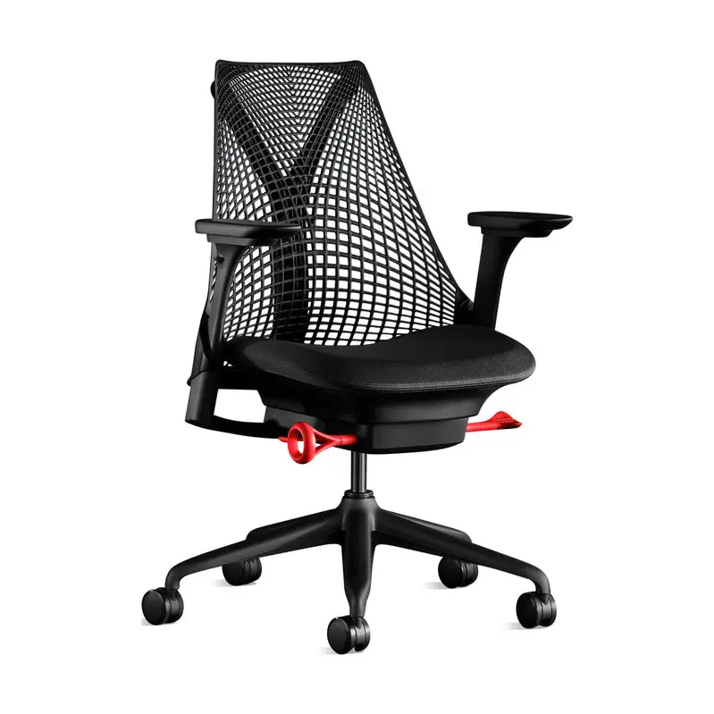 Sayl Pro Gaming Chair – Breathable Mesh Back, Adjustable Height & Tilt, Racing-Style Base