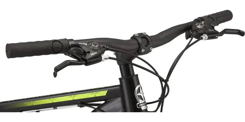 Schwinn Sidewinder Men’s 26-Inch Mountain Bike – 21-Speed Drivetrain, Alloy Frame, All-Terrain Tires (Black)