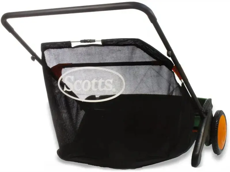 Scotts LSW70026S Push Lawn Sweeper – 26-Inch Width, 3.6-Bushel Capacity, Adjustable Height