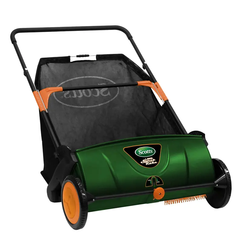 Scotts LSX70026S 26-Inch Push Lawn Sweeper – Manual Leaf & Debris Collector