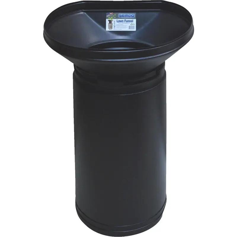 Semco WB-31-4 Heavy-Duty Plastic Lawn Funnel – Easy Yard Waste Collection Tool