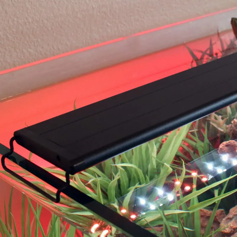 Serene 72" Aquarium Experience Kit – LED Lighting System, Background Illumination, Frosted Film, and Speaker for Immersive Aquatic Display (Model 4028)